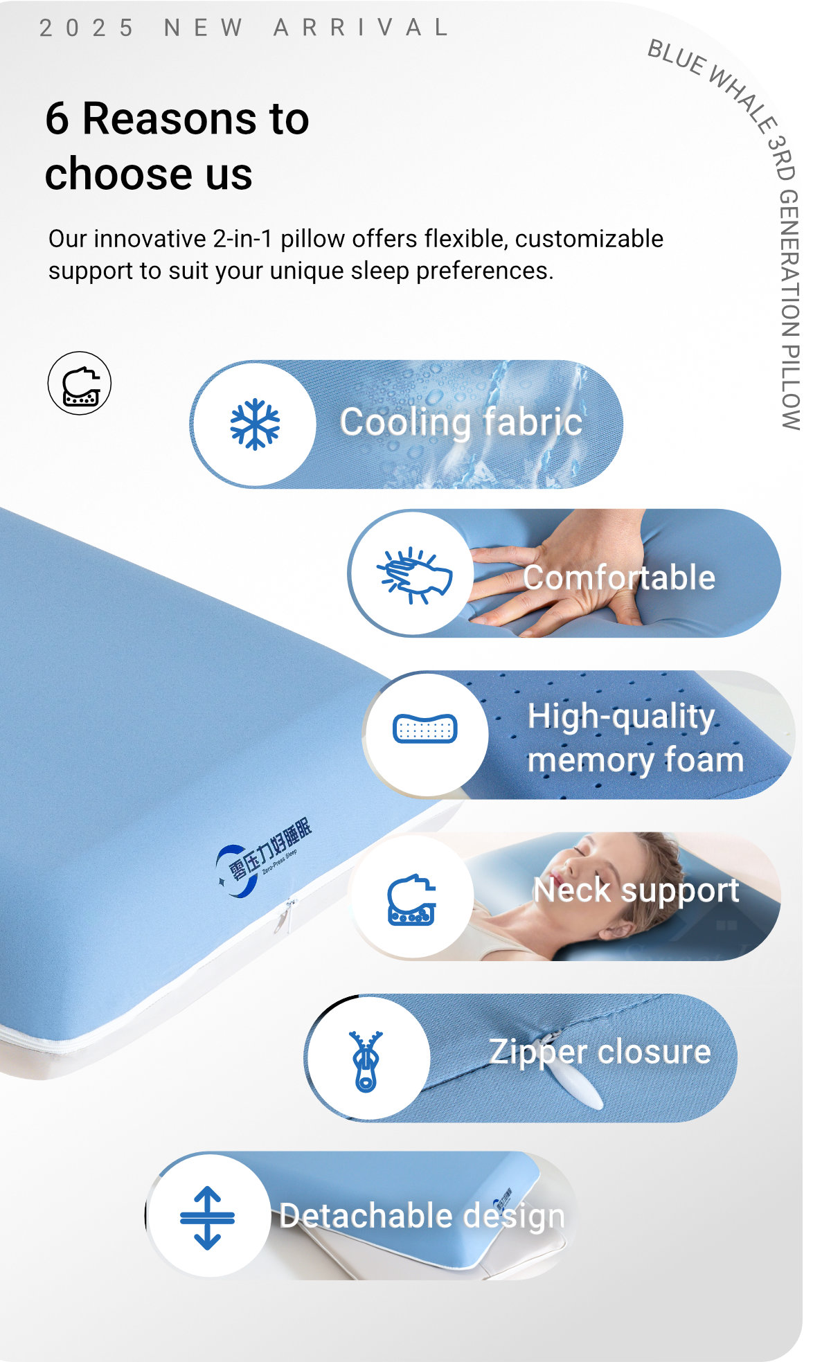 Innovative-Cooling-Fabric-2-in-1-Memory-Foam-Pillow-2